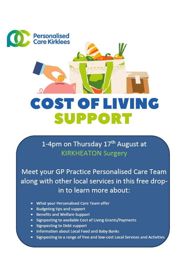 Cost of Living Support